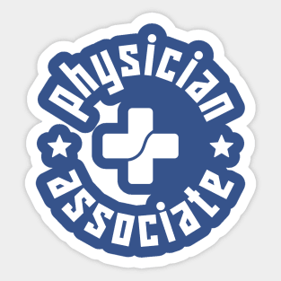 Physician Associate Logo #1 Sticker